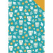 Pk 40 bl decoratief-karton 25x35cm -Xmas/ St.