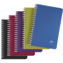 Linicolor, Wirebound notebook 11x17cm 50 sheets sq.5x5 ass/ Pc.