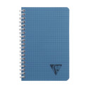 Linicolor, Wirebound notebook 11x17cm 50 sheets sq.5x5 ass/ Pc.