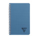 Linicolor, Wirebound notebook 11x17cm 50 sheets sq.5x5 ass/ Pc.