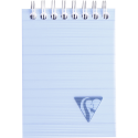 Linicolor, wirebound A7 pad, 80sheet 160g micro-perforated Lined, FRESH assortment/ Pc.
