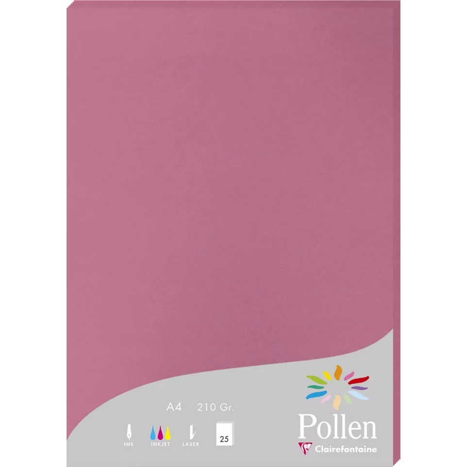 Etui de 25 feuilles Pollen 210x297...