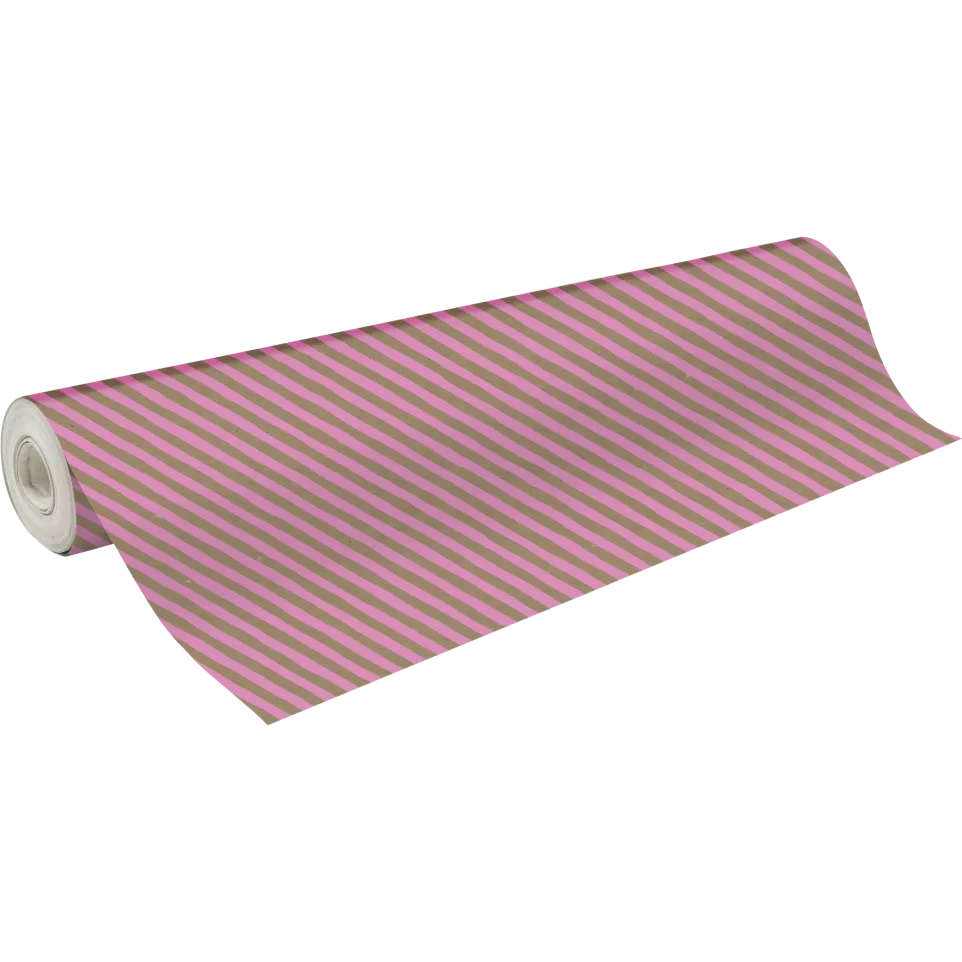 Recycled Kraft Roll 70g 50x0.70m Pink...
