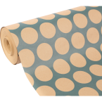 Kraft 70g, rl 50x0,7m Pois...