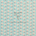 Pap.80g, Tiny Rolls 5x0,35m, Flr fd bleu/ Pce