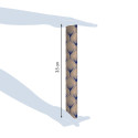 Kraft 70g,Tiny 5x0,35m Feuilles bleues/ Pce