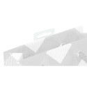 Prem.White, S bag 12-x4,5x13,5cm Stripes/ Pc.