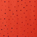 Premium 80g, rl 50x0,70m Coeurs rouge/ Pce