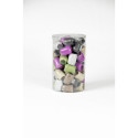 Mini tube 50 geschen-klint glitter ass./ St.