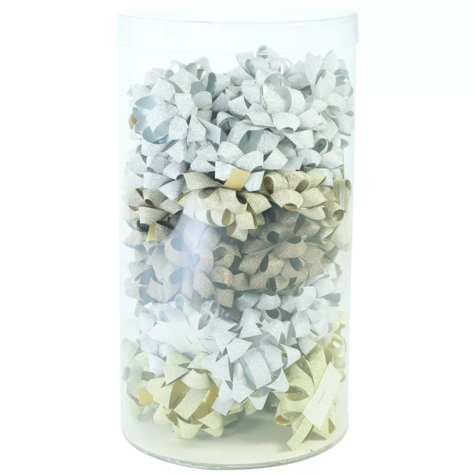 Mini-tube of 50 bows Shiny ass.-/ Pc.