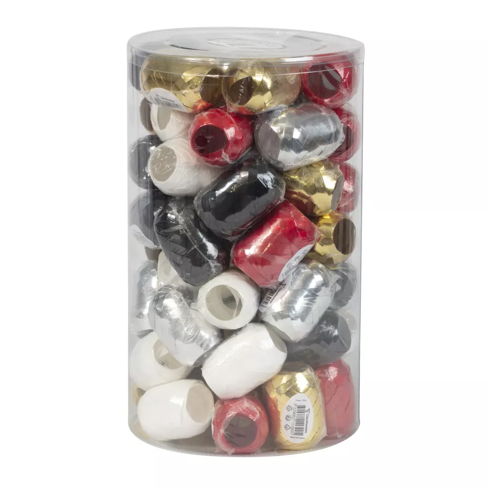 Mini-tube 60 bolducs 10mx7mm Noël...