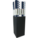 Excellia 80g, Blauw&-zilver 5x0,70m 20rol/ St.