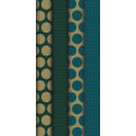 Excellia 80g Pois bleu&vert 5x0,70m 20rl/ Pce
