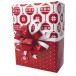 Alliance Paper Roll 50x0.70m Red and White/ Pc.