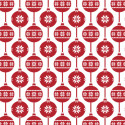 Alliance Paper Roll 50x0.70m Red and White/ Pc.