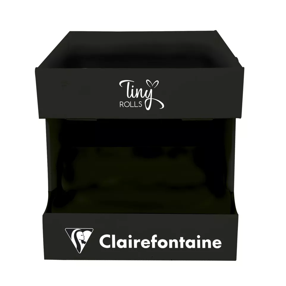 Cardboard display, T-iny rolls, 40...
