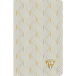 Carnet piqûre textile Neo Deco Collection Printemps-Été 9x14cm 96 pages ligné motif Mirage papier ivoire 90g/ Pce
