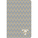 Neo Deco notaboek 9x-14 48bl lijn zw/goud/ St.