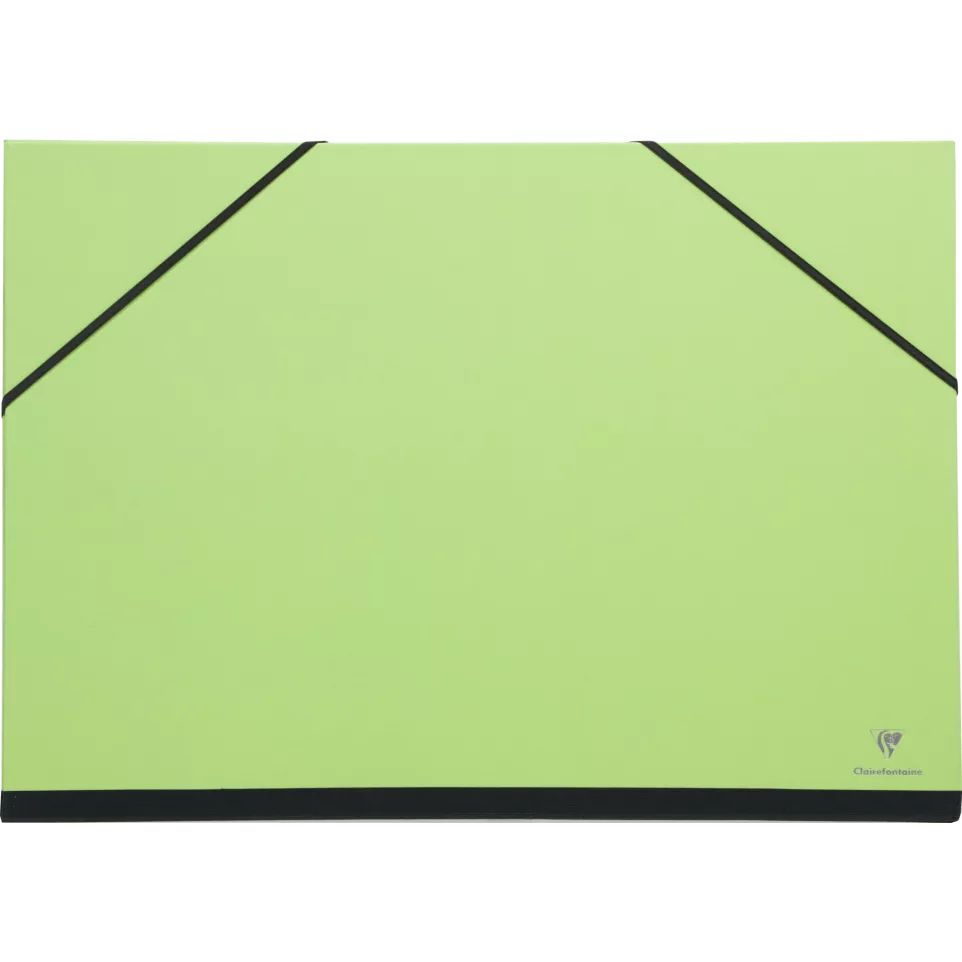 Tekenmap 28x38cm groen-/ St.