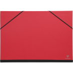 Tekenmap 37x52cm rood-/ St.