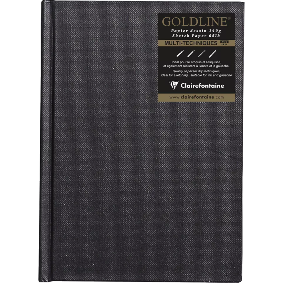 GOLDLINE A6 PORTRAIT 140G GLUED/ Pc.