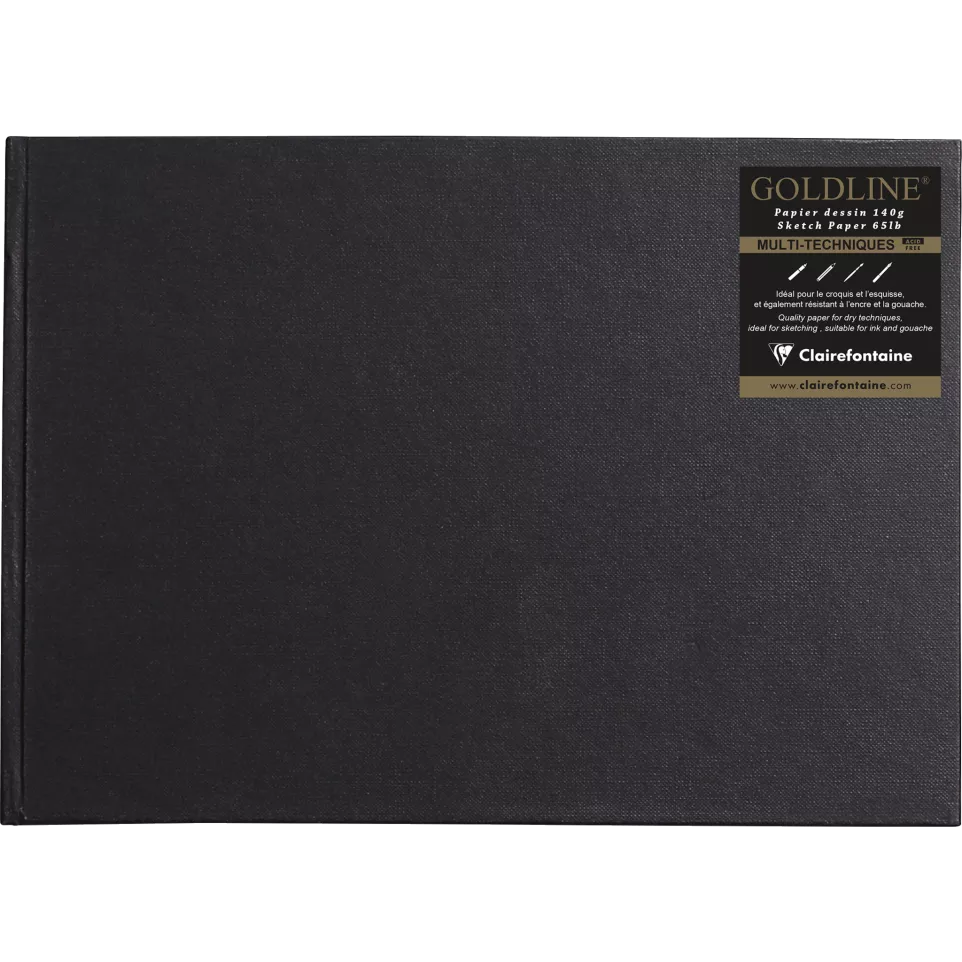 Goldline Tekenboek 6-4 bl 140g A4...