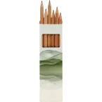 Clairefontaine La vie en Vosges, Box of 6 Pencils/ Pc.