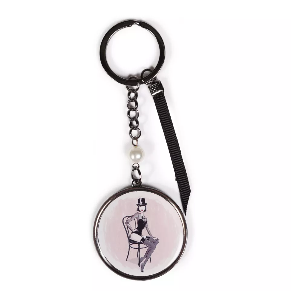 CT, Porte clés Ø 4,3cm-/ Pc.
