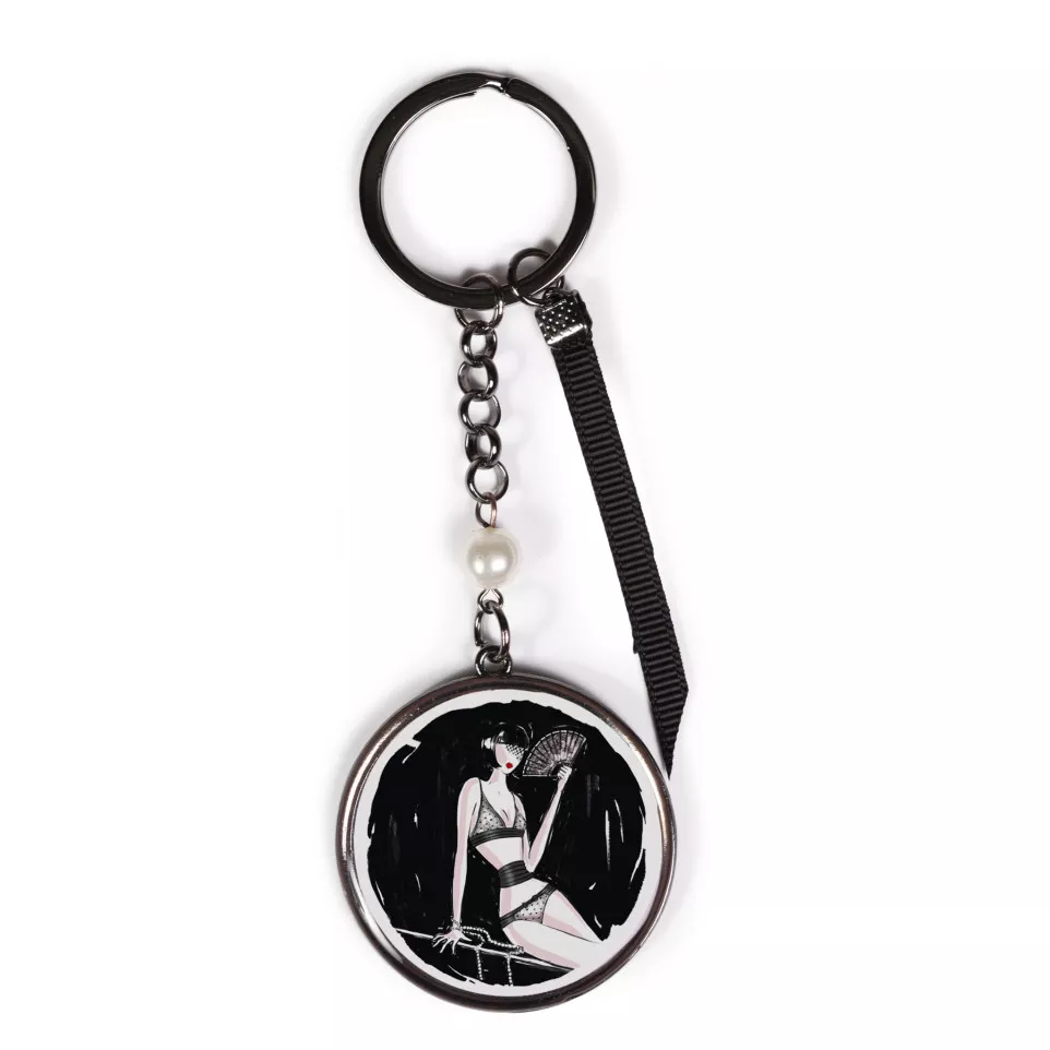 CT, Porte clés Ø 4,3cm-/ Pc.