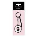 CT, Porte clés Ø 4,3cm-/ Pc.