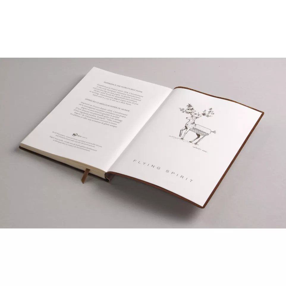Flying S.Notebk cogn-ac leder A5 90bl...