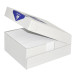 Boite de 500 Enveloppes Blanches C6/5-114x229mm - Auto-Adhésives - 80g/m2 - Fenêtre Papier Cristal 40x110 (position 30/20)/ Pce
