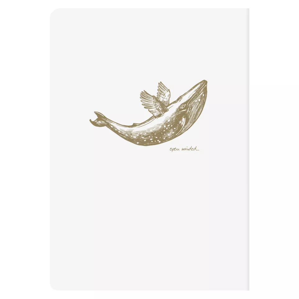 FLYING SPIRIT WHITE NOTEBOOK A5 48SH...