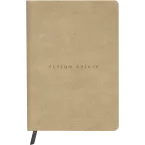 F. S. LEATHER JOURNAL BEIGE A5 90SH L/ Pc.
