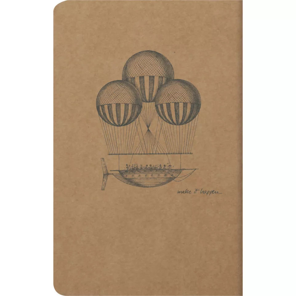 FLYING SPIRIT KRAFT-NOTEBK 11X17 48SH...