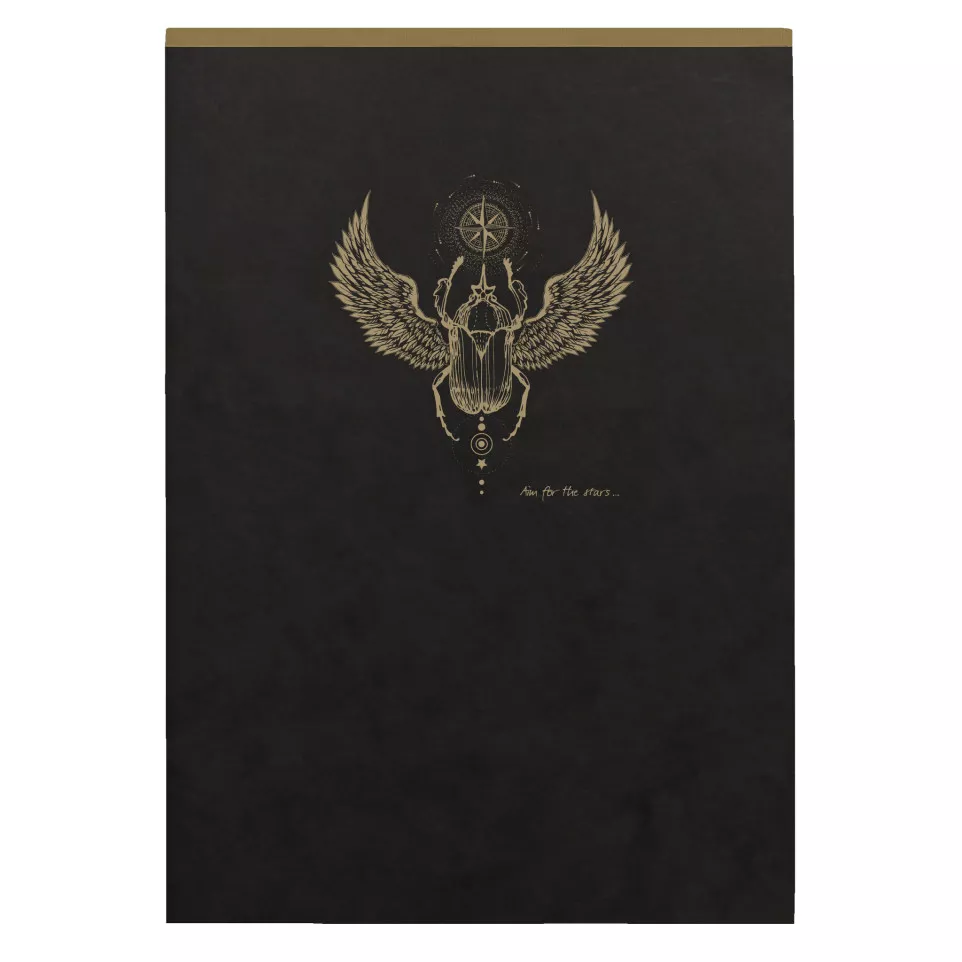 FLYING SPIRIT BLACK-CANVAS PAD A5...
