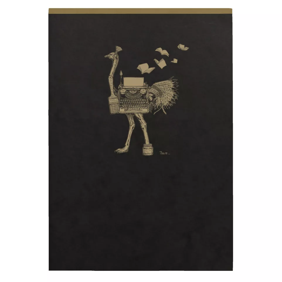 FLYING SPIRIT BLACK-CANVAS PAD A5...