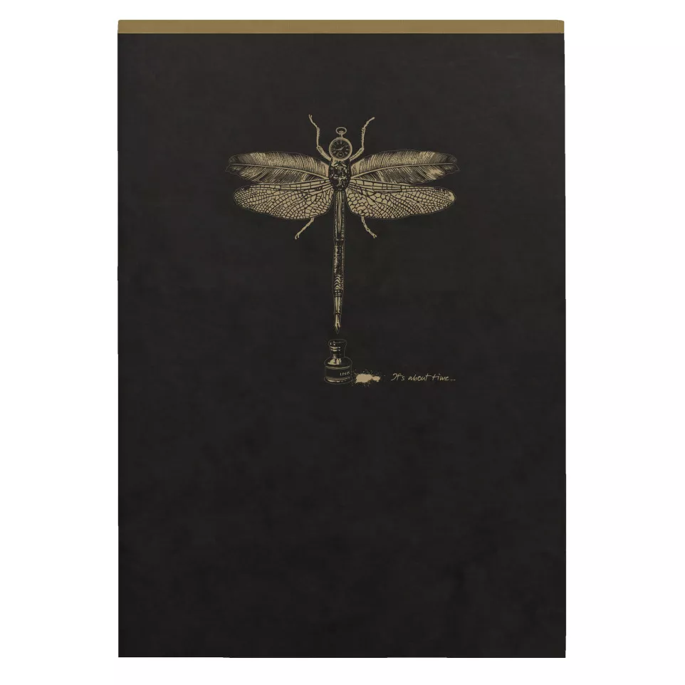 FLYING SPIRIT BLACK-CANVAS PAD A5...