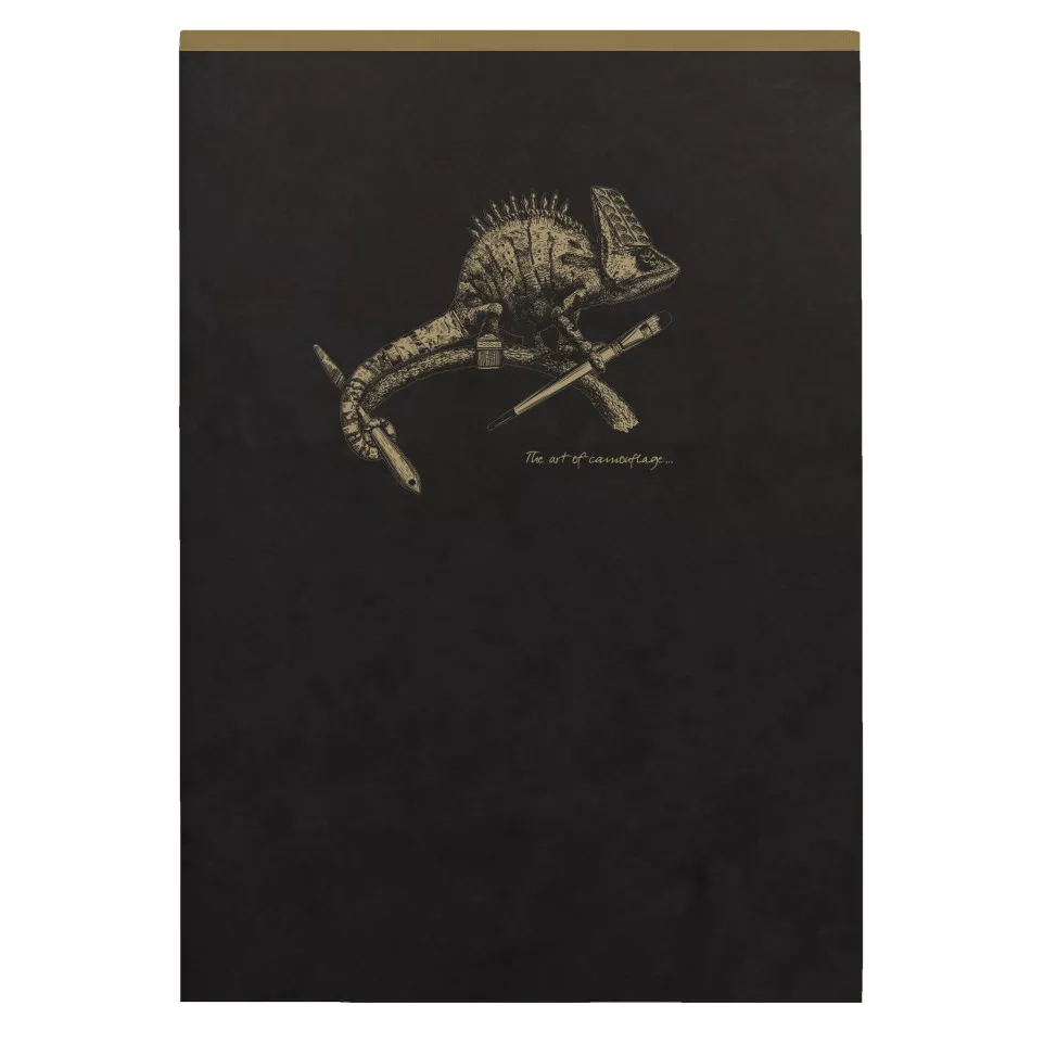 FLYING SPIRIT BLACK-CANVAS PAD A5...