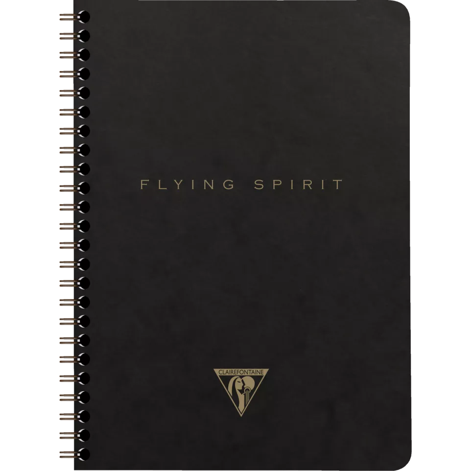 Flying S. Black note-bk A5 60bl...