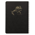 FLYING SPIRIT BLACK-NTBK 3POCK.A5 60SH L/ Pc.