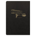 FLYING SPIRIT BLACK NOTEBOOK A5 48SH L/ Pc.