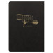 FLYING SPIRIT BLACK NOTEBOOK A5 48SH L/ Pc.