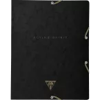 FLYING SPIRIT BLACK-ELASTIC FOLDER 24X32/ Pc.