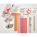 KIT CRÉPON, Décoration macramé 20,5x1,5x30cm/ Pce