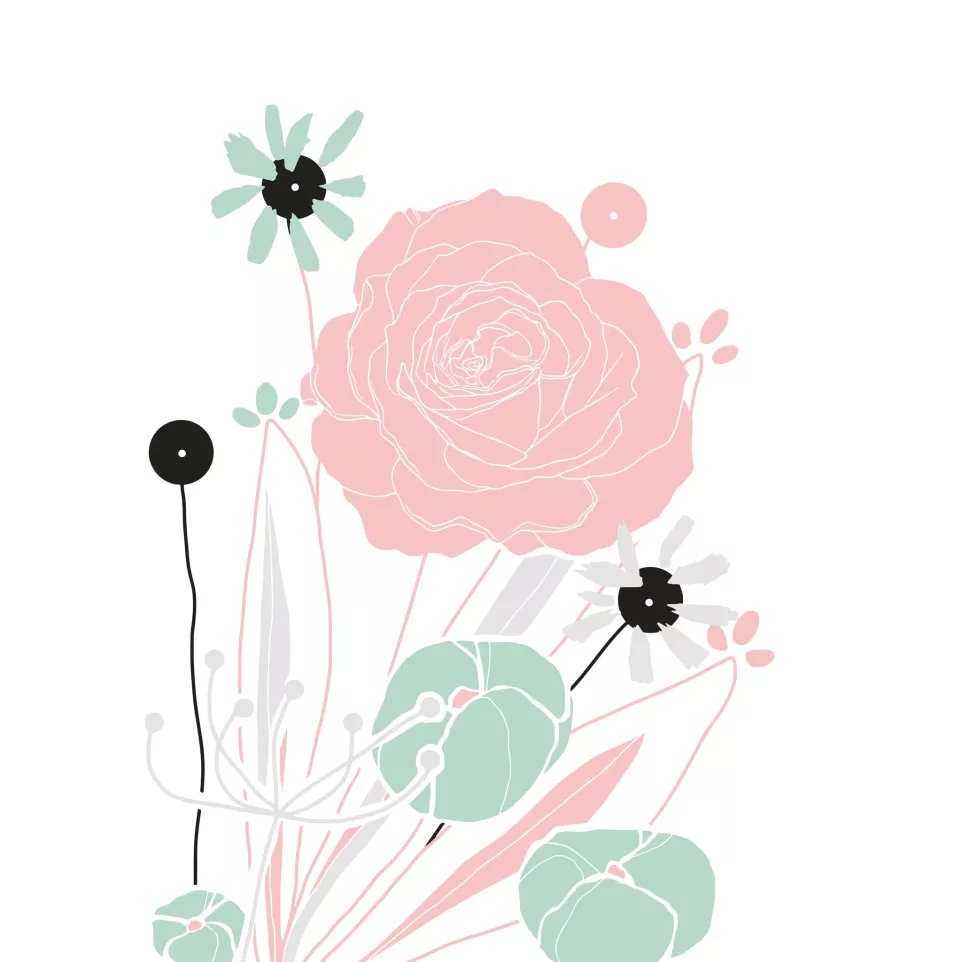 Design Home Book 21x30cm Bloemen-/ St.