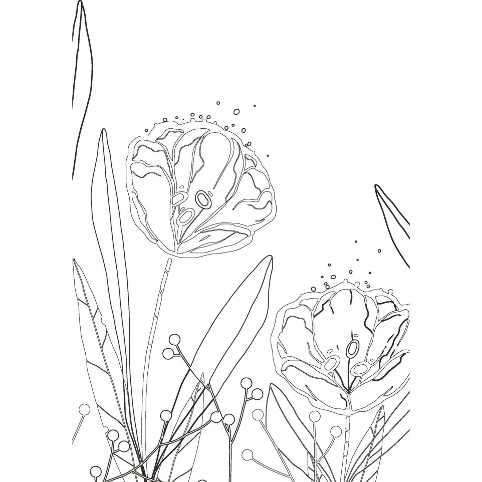 Design Home Book 21x30cm Bloemen-/ St.