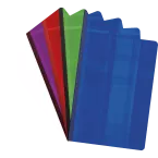 Clairefontaine Clothbound Notebook, 17x22cm, 96 Sheets, Plain/ Pc.