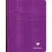 Cahier brochure dos toilé 17x22 cm 192 pages uni/ Pce
