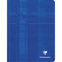 Cahier brochure dos toilé 17x22 cm 192 pages uni/ Pce